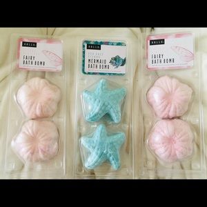Fairy and Mermaid Bath Bombs